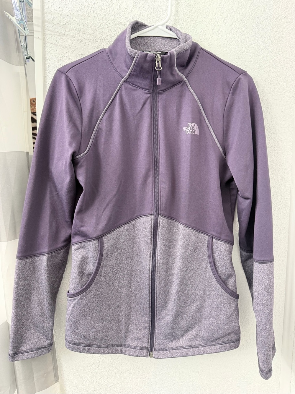 The North Face Agave Full-Zip Fleece Jacket - Two-Tone Purple - Medium